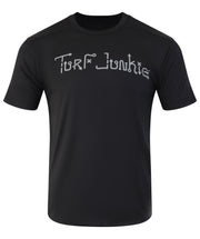 TURF JUNKIE Short Sleeve Black T-Shirt # 2