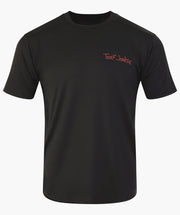TURF JUNKIE Short Sleeve Black T-Shirt # 5